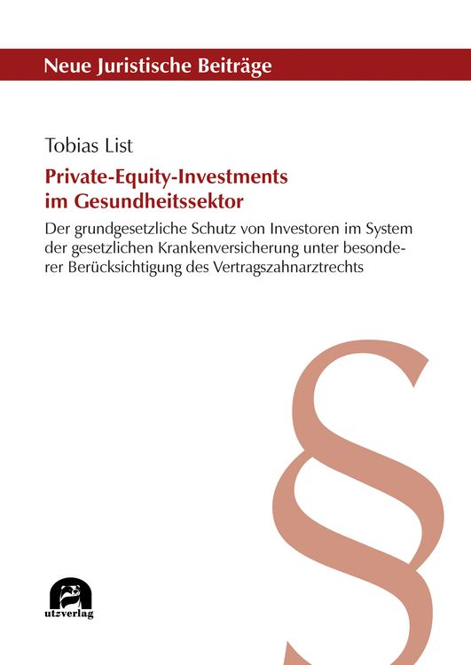 Produktbild: Private-Equity-Investments im Gesundheitssektor