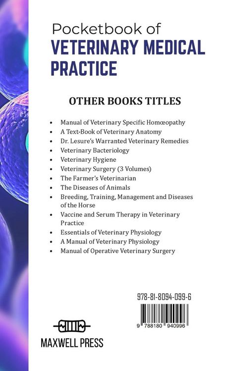 Produktbild: Pocketbook Of Veterinary Medical Practice