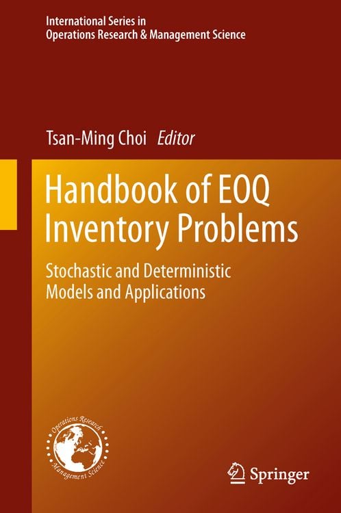 Produktbild: Handbook of EOQ Inventory Problems