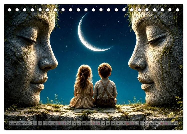 Produktbild: Vision und Imagination - 12 Bilder aus einer m&ouml;glichen Zukunft (Tischkalender 2027 DIN A5 quer), CALVENDO Monatskalender