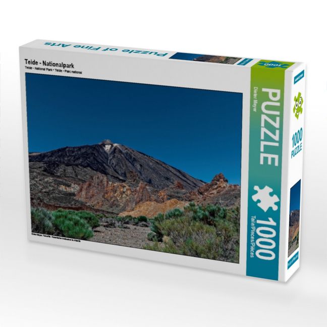 Produktbild: CALVENDO Puzzle Teide - Nationalpark | 1000 Teile Lege-Gr&ouml;&szlig;e 64x48cm Foto-Puzzle f&uuml;r gl&uuml;ckliche Stunden