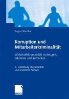 Produktbild: Korruption und Mitarbeiterkriminalit&auml;t