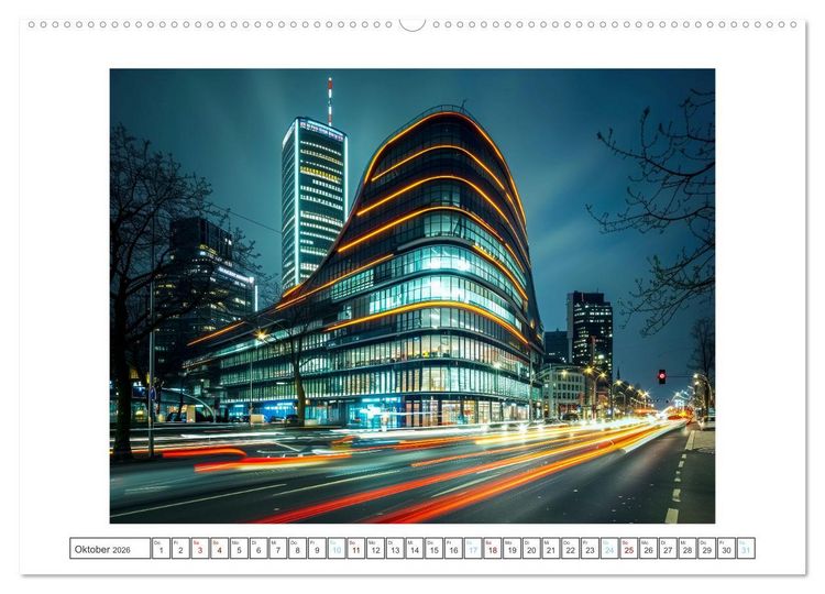 Produktbild: Moderne Architektur (hochwertiger Premium Wandkalender 2026 DIN A2 quer), Kunstdruck in Hochglanz