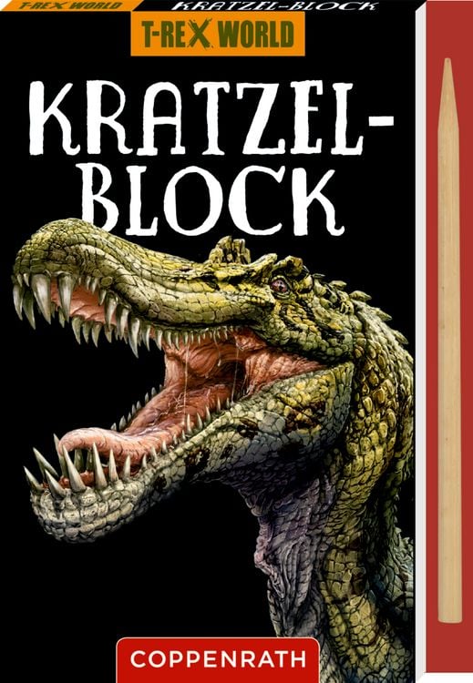 Produktbild: Kratzelbilder (T-Rex World)