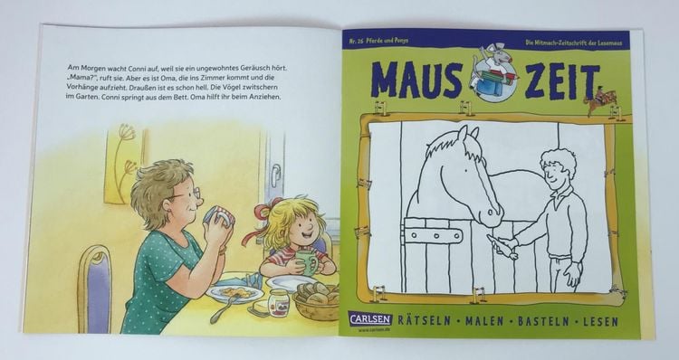 Produktbild: LESEMAUS 69: Conni besucht Oma und Opa