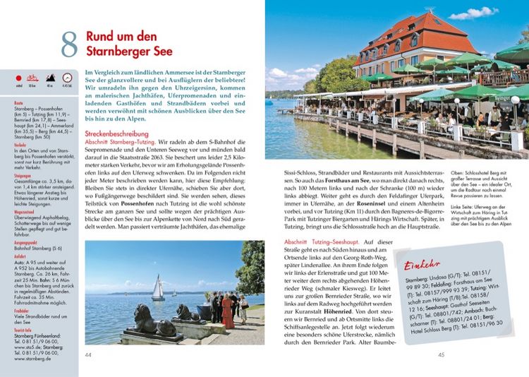 Produktbild: Das Radlbuch Oberbayern