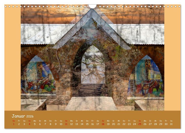 Produktbild: Seelen Bilder (Wandkalender 2026 DIN A3 quer), CALVENDO Monatskalender