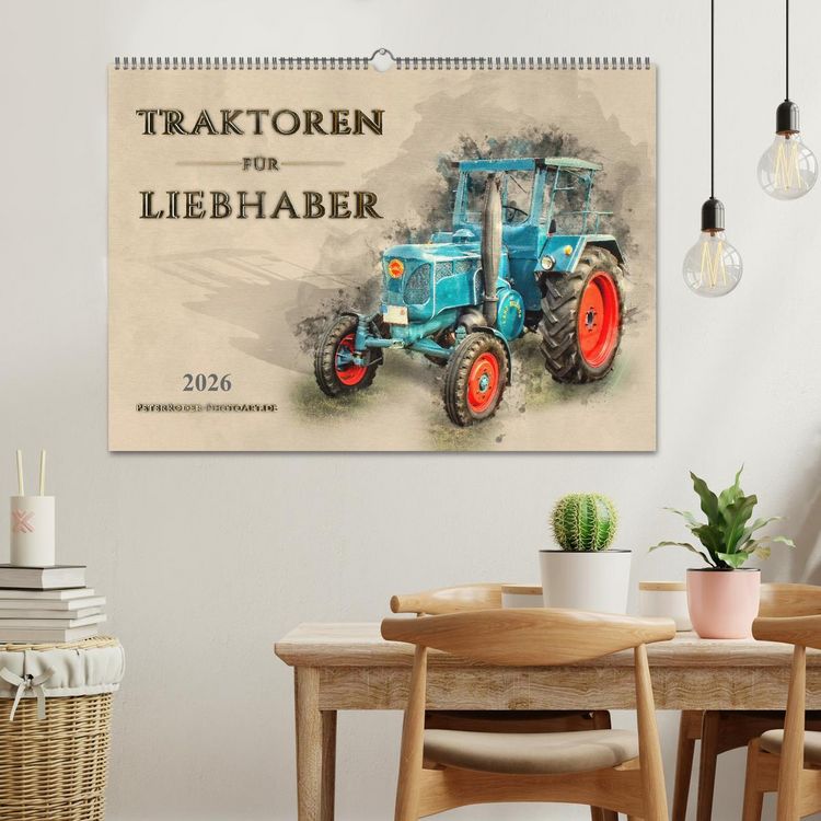Produktbild: Traktoren f&uuml;r Liebhaber (Wandkalender 2026 DIN A2 quer), CALVENDO Monatskalender
