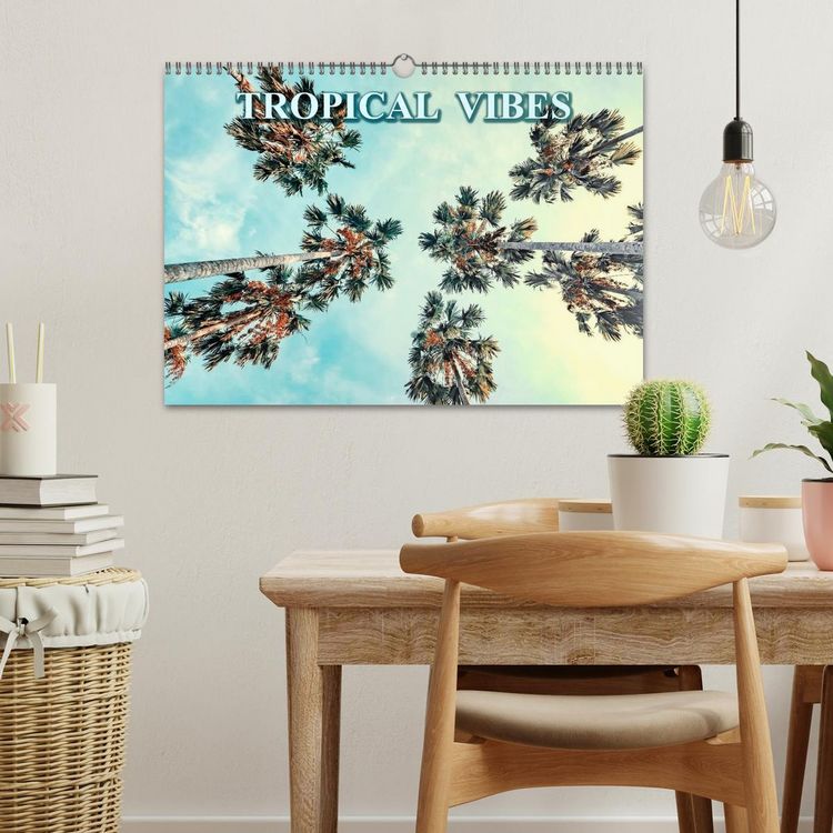 Produktbild: Tropical Vibes (Wall Calendar 2026 DIN A3 landscape), CALVENDO 12 Month Wall Calendar