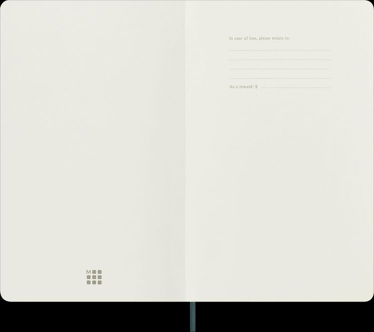 Produktbild: Moleskine Vegea Boa Notizbuch A5 liniert Kt gr&uuml;n in Box