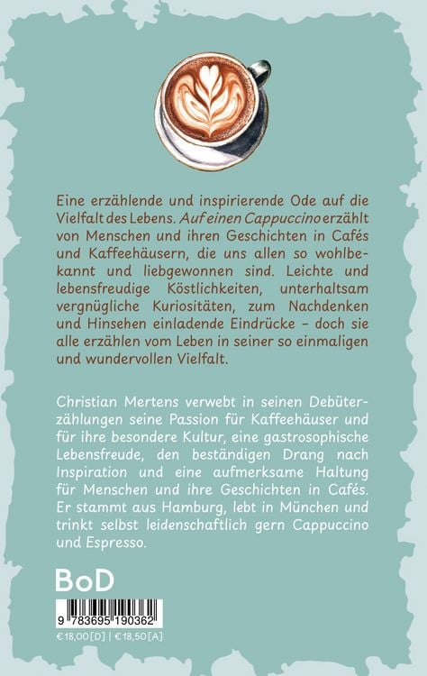 Produktbild: Auf einen Cappuccino