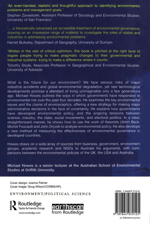 Produktbild: Politics and the Environment