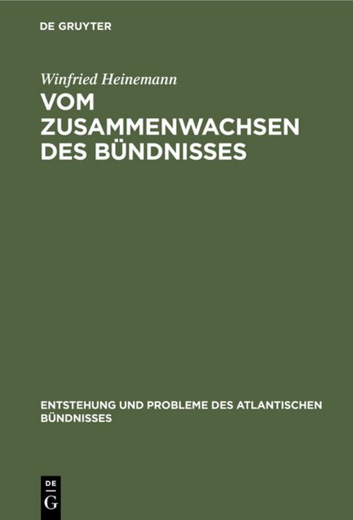 Produktbild: Vom Zusammenwachsen des B&uuml;ndnisses