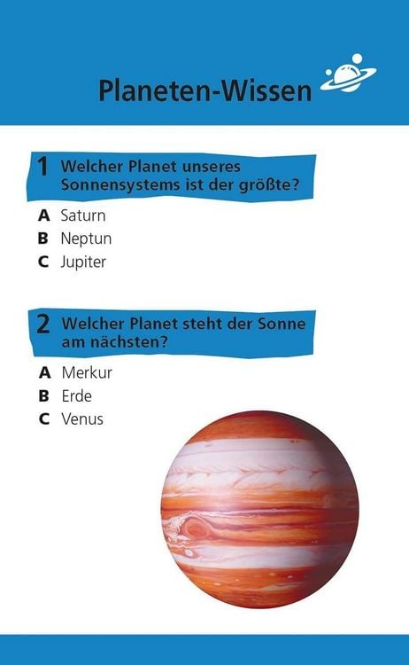 Produktbild: Memo Quiz. Weltall