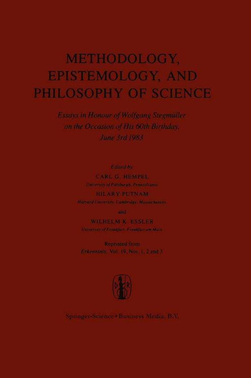 Produktbild: Methodology, Epistemology, and Philosophy of Science