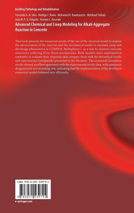 Produktbild: Advanced Chemical and Creep Modeling for Alkali-Aggregate Reaction in Concrete
