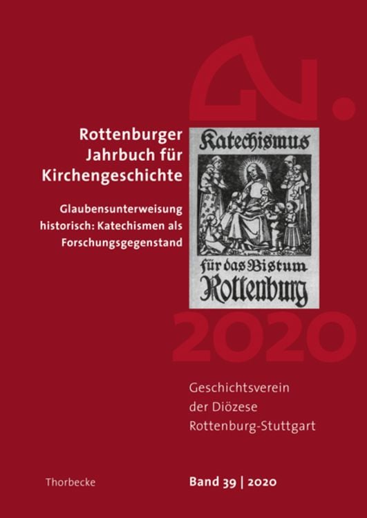 Produktbild: Rottenburger Jahrbuch für Kirchengeschichte 39/2020