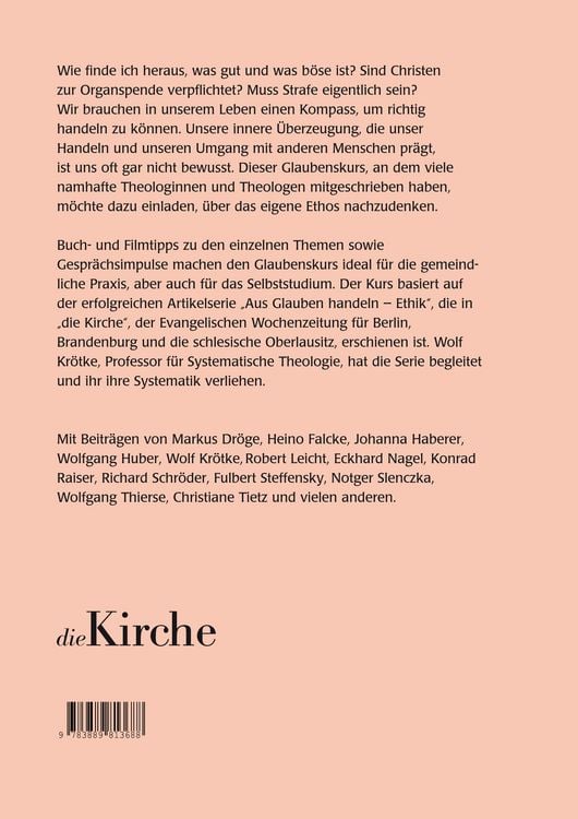 Produktbild: Aus Glauben handeln - Ethik