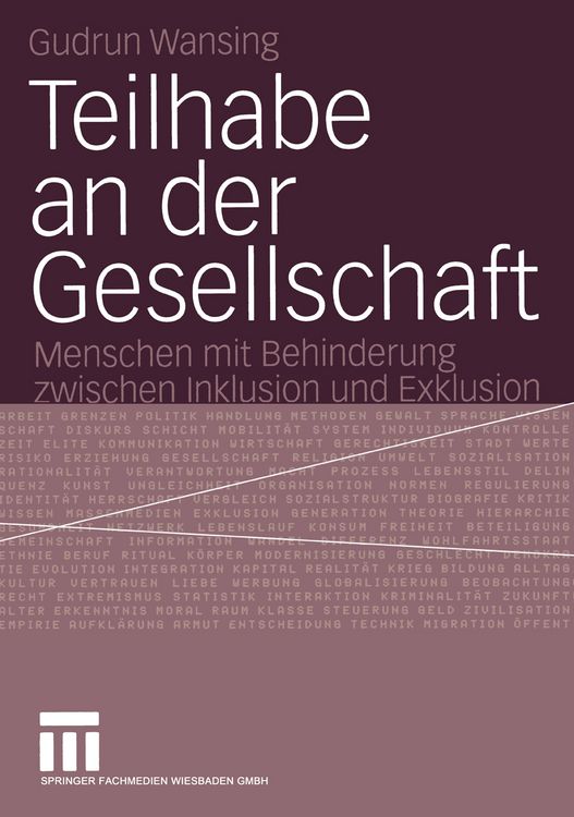 Produktbild: Teilhabe an der Gesellschaft