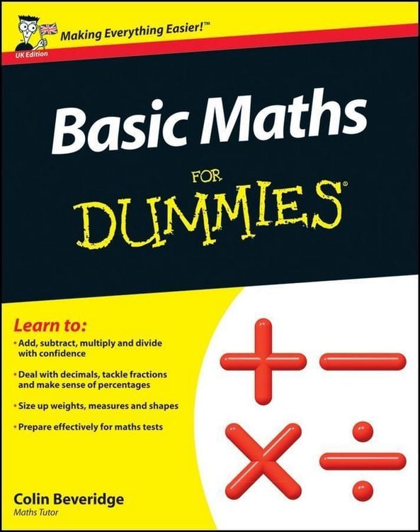 Produktbild: Basic Maths For Dummies, UK Edition