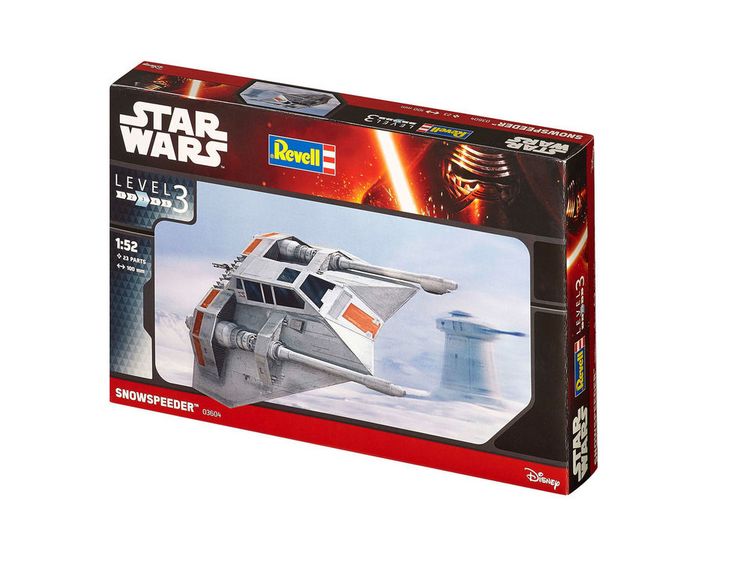 Produktbild: Revell 03604 Star Wars Snow Speeder Science Fiction Bausatz 1:52