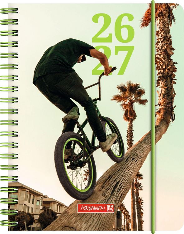 Produktbild: Sch&uuml;lerkalender 2026/2027 "Freestyle" | A6, Kunststoff