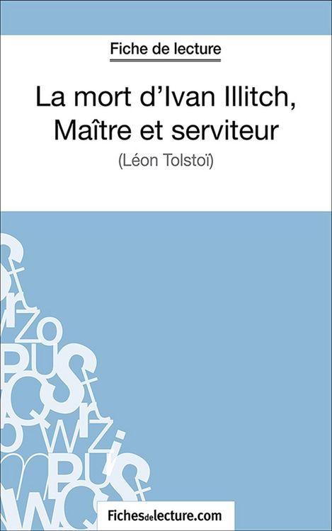 Produktbild: La mort d'Ivan Illitch, ma&icirc;tre et serviteur