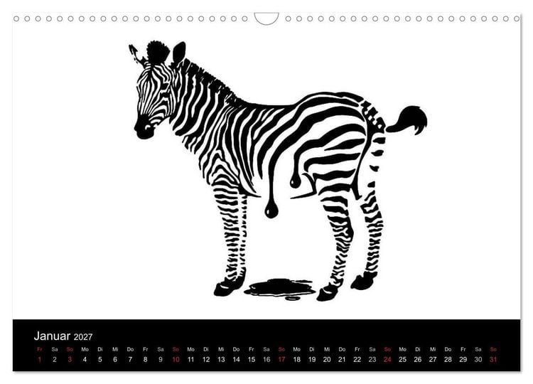 Produktbild: Humorvolle PopArt - Kunstkalender von Claudia Elsner (Wandkalender 2027 DIN A3 quer), CALVENDO Monatskalender