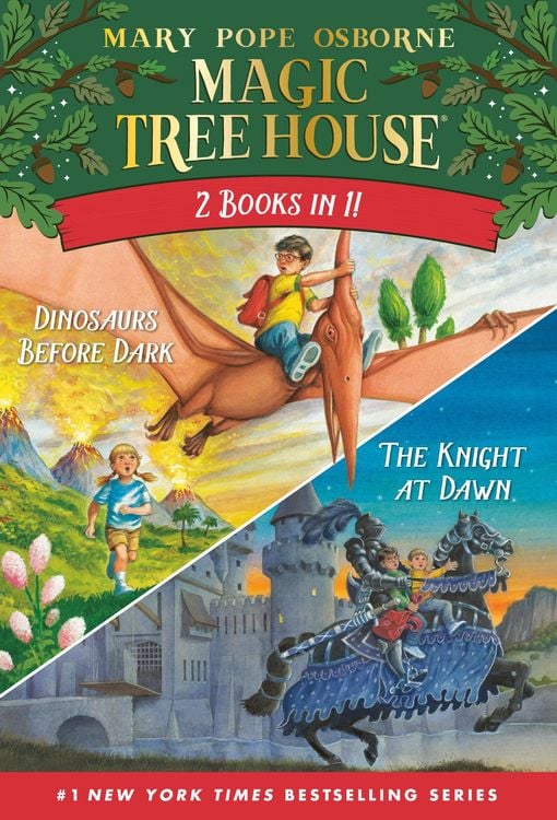 Produktbild: Magic Tree House 2-in-1 Bindup: Dinosaurs Before Dark / The Knight at Dawn