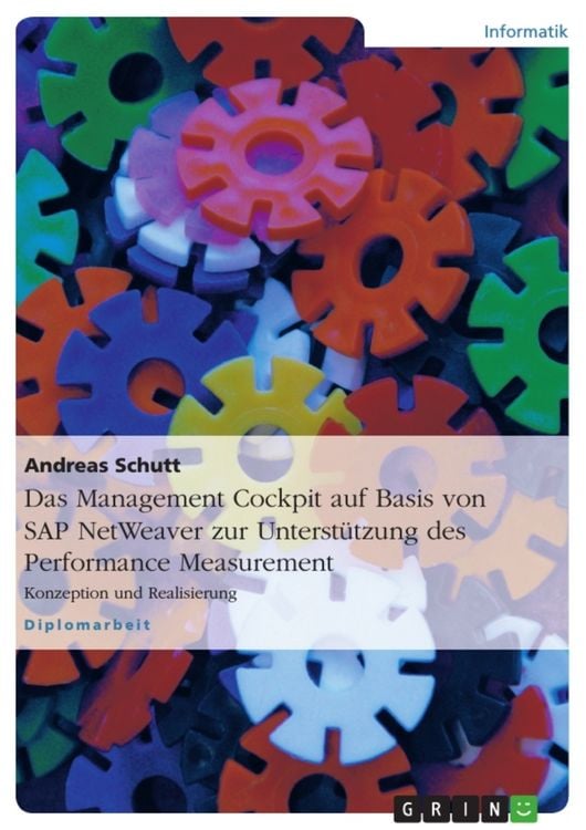 Produktbild: Das Management Cockpit auf Basis von SAP NetWeaver zur Unterst&uuml;tzung des Performance Measurement