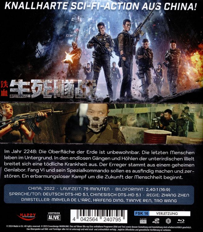 Produktbild: The Underground War &ndash; Tod im Dunkeln