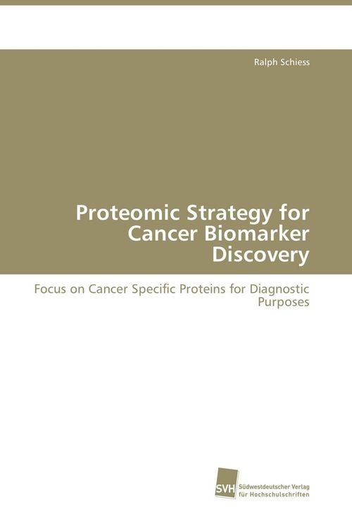 Produktbild: Proteomic Strategy for Cancer Biomarker Discovery