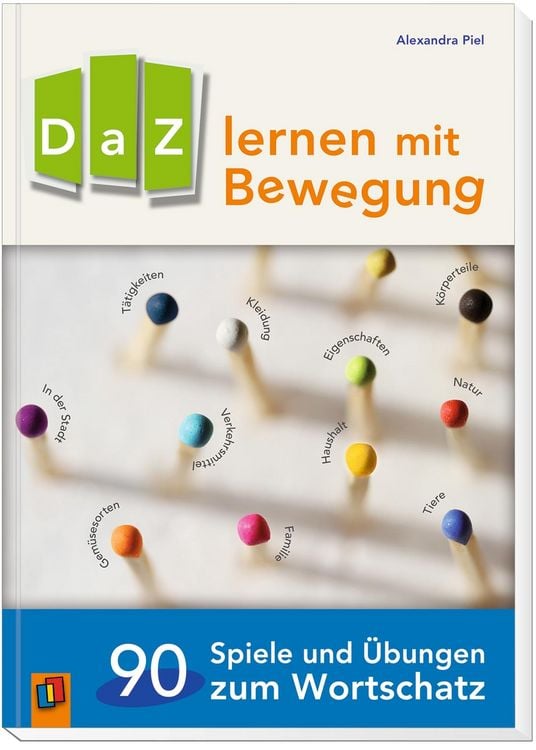 Produktbild: DaZ lernen mit Bewegung