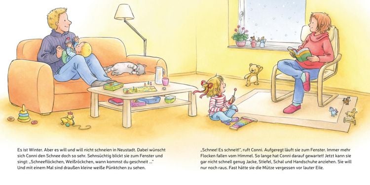 Produktbild: LESEMAUS 103: Conni im Schnee
