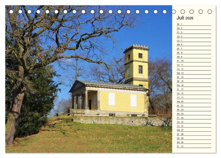 Produktbild: Dessau (Tischkalender 2026 DIN A5 quer), CALVENDO Monatskalender