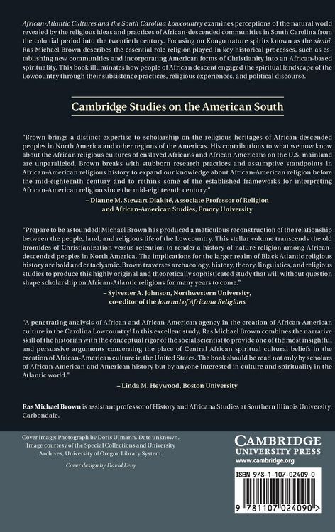 Produktbild: African-Atlantic Cultures and the South Carolina Lowcountry