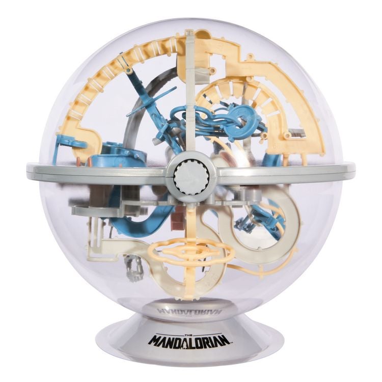 Produktbild: Perplexus Star Wars - The Mandalorian, 3D-Kugellabyrinth mit 80 Hindernissen