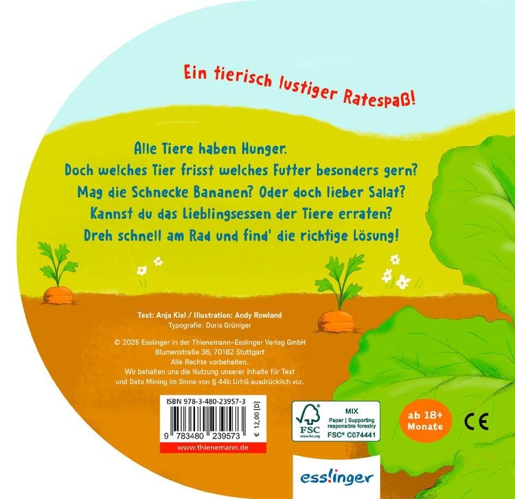 Produktbild: Dreh das Rad und find&acute;s heraus!: Welches Tier frisst denn hier?