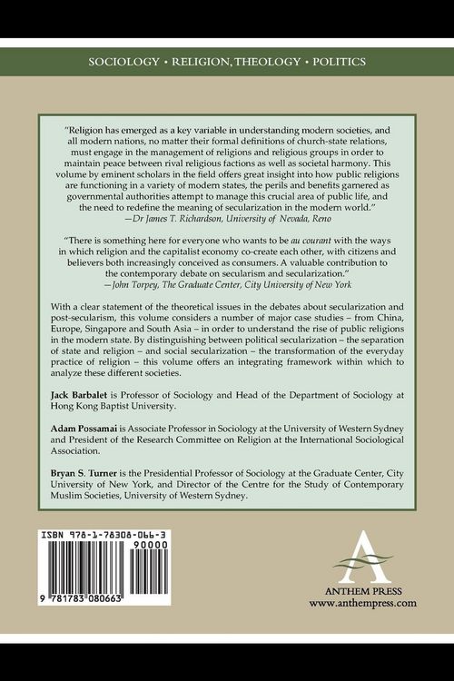 Produktbild: Religion and the State
