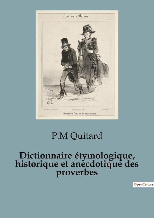 Produktbild: Dictionnaire &eacute;tymologique, historique et anecdotique des proverbes