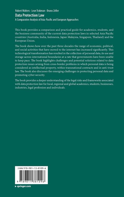 Produktbild: Data Protection Law