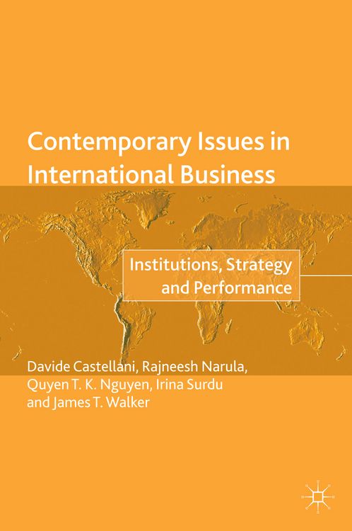 Produktbild: Contemporary Issues in International Business