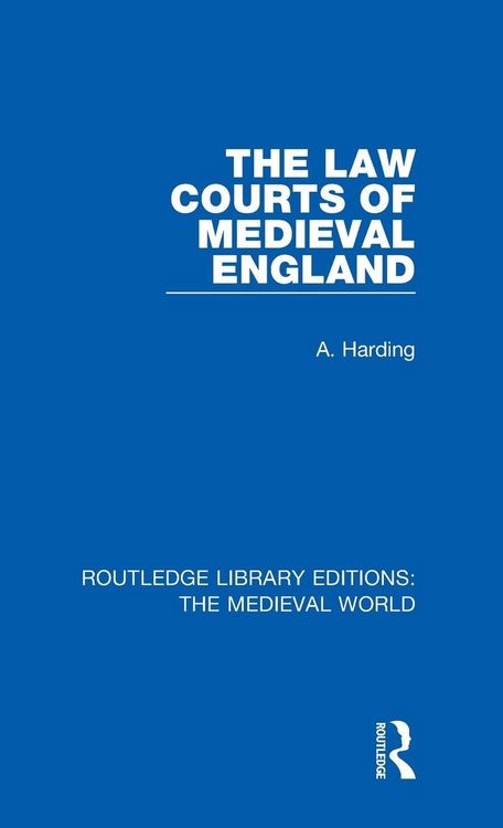 Produktbild: The Law Courts of Medieval England