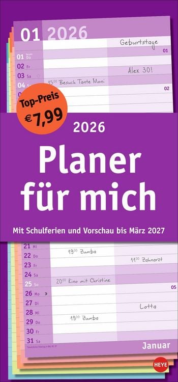 Produktbild: Basic Planer für mich 2026