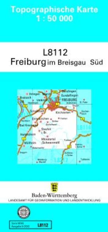 Produktbild: Freiburg im Breisgau Süd 1 : 50 000