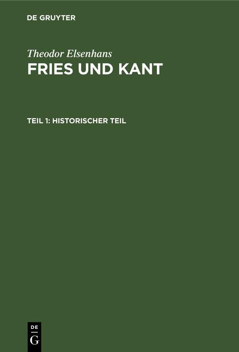 Produktbild: Historischer Teil