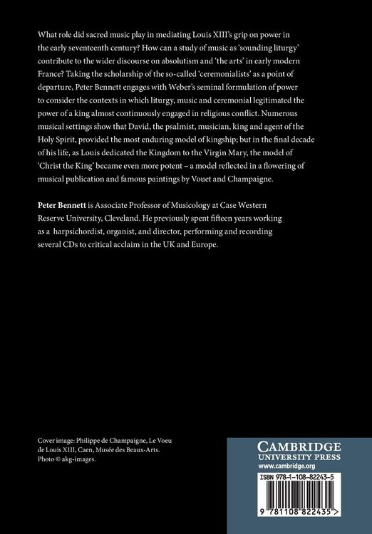 Produktbild: Music and Power at the Court of Louis XIII