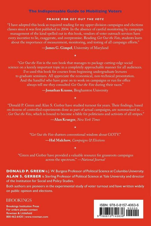 Produktbild: Get Out the Vote
