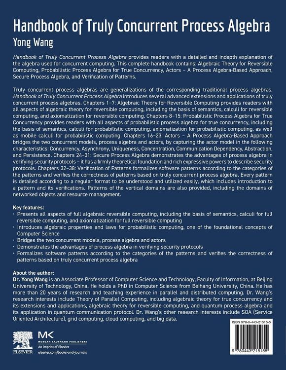 Produktbild: Handbook of Truly Concurrent Process Algebra