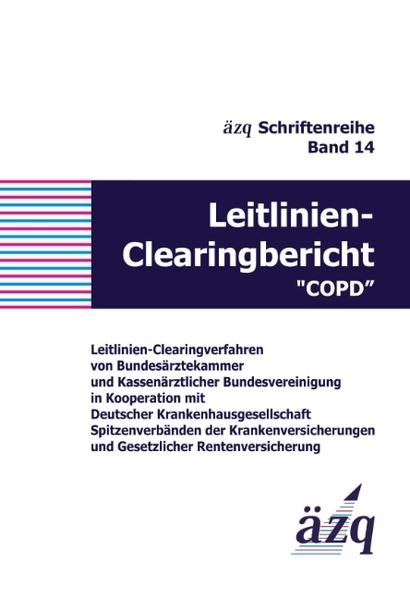 Produktbild: Leitlinien-Clearingbericht "COPD"